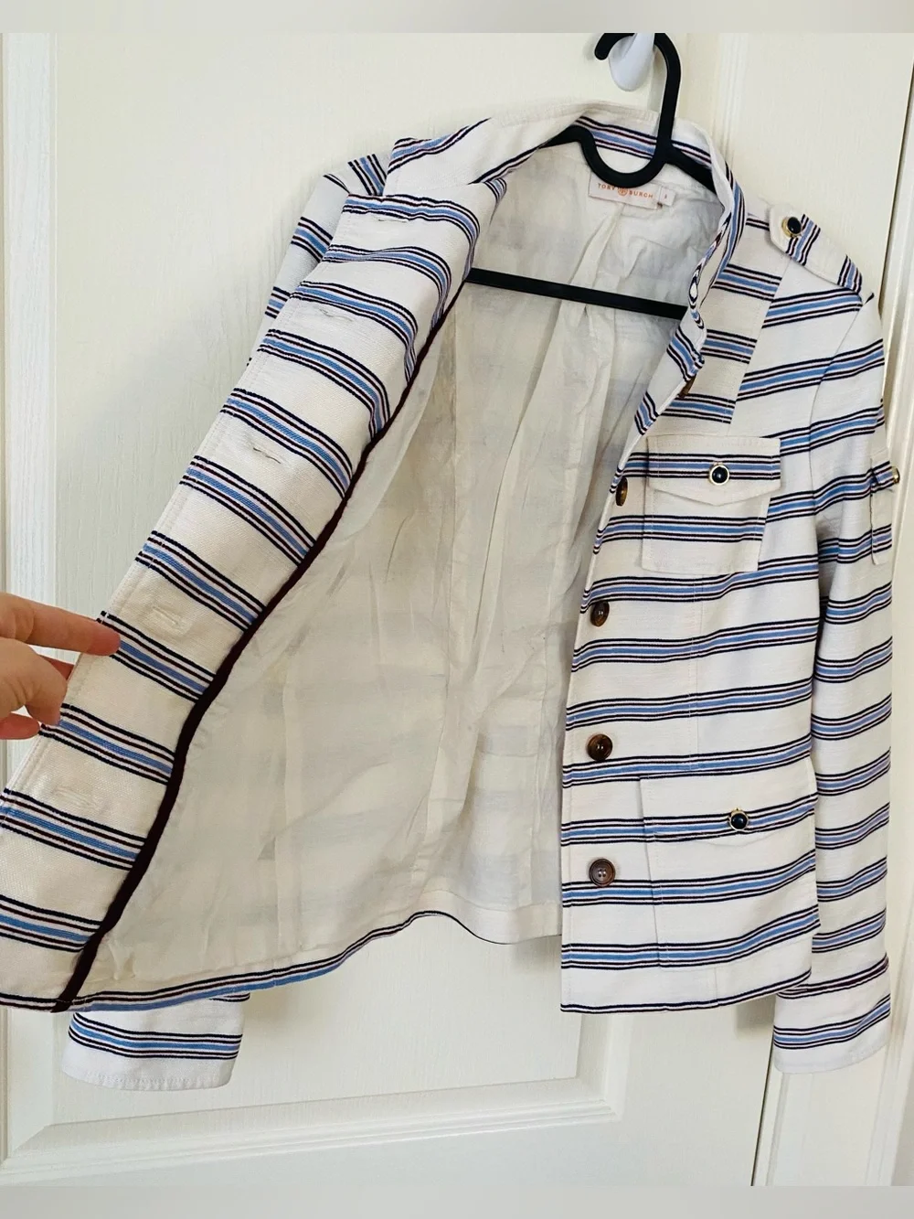Tory Burch utilitarian military